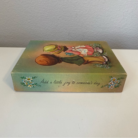 8 Vintage Box Quality Crest Greeting Cards Unused “Lovables” All Occasion - Picture 7 of 8